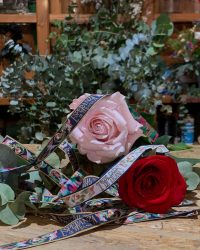 Pulsera + Rosa