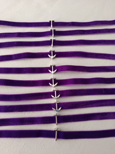 Pulsera Ancla / Cruz (10uds) - Image 3